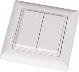 Wandsender 4 Kanal white